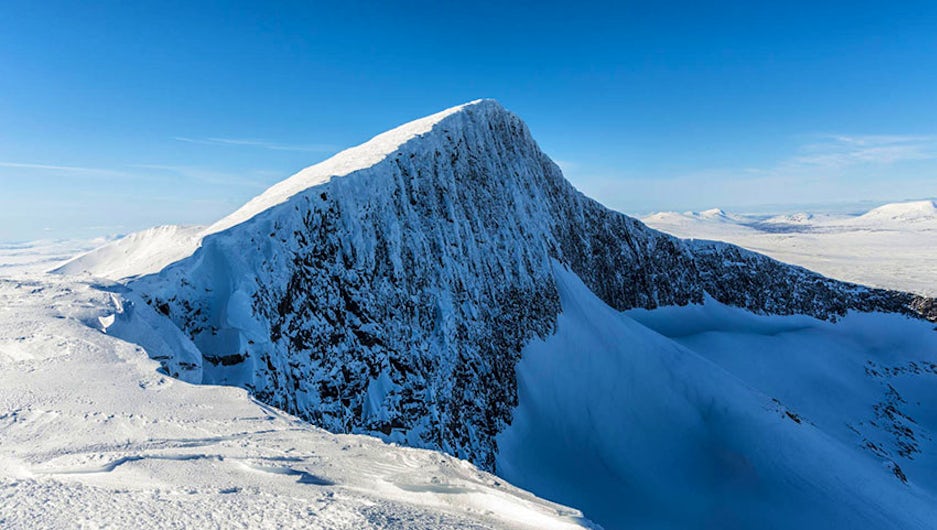 Helags glacier.