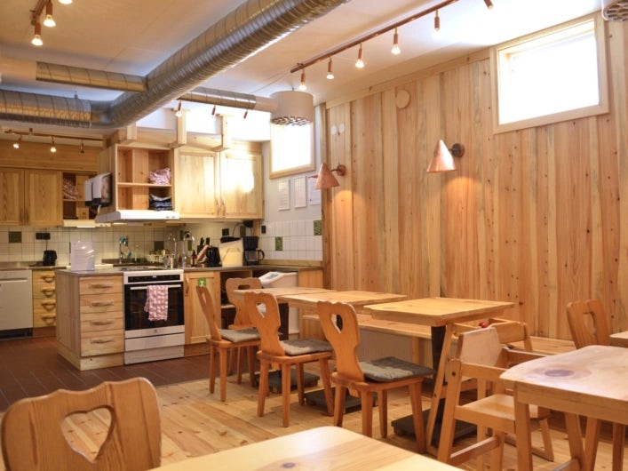 STF Grövelsjön kitchen.