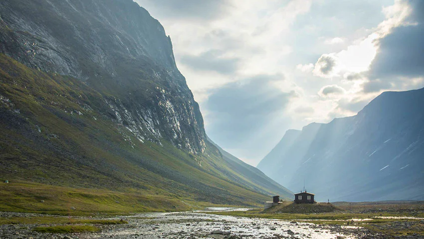 Nallo mountain cabin.
