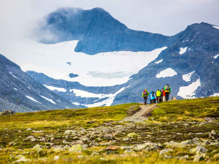 The peaks of the Sylarna massif.